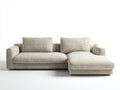 Ecksofa Stoff Beige L Form Modern 260x160x85 cm Wohnzimmer Polsterecke Modulares Design